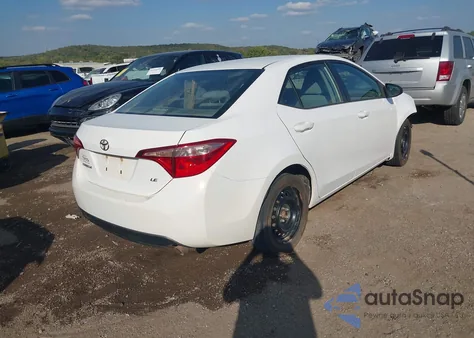 2018 Toyota Corolla Le из США, поврежденный, VIN 2T1BURHEXJC070100